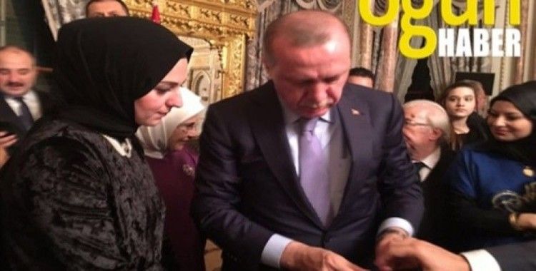 Cumhurbaşkanı Erdoğan, Şehzadeleri Mabeyn Köşkü'nde kabul etti