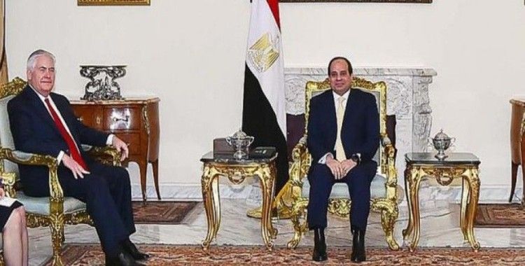 ABD Dışişleri Bakanı Tillerson, Sisi ile görüştü