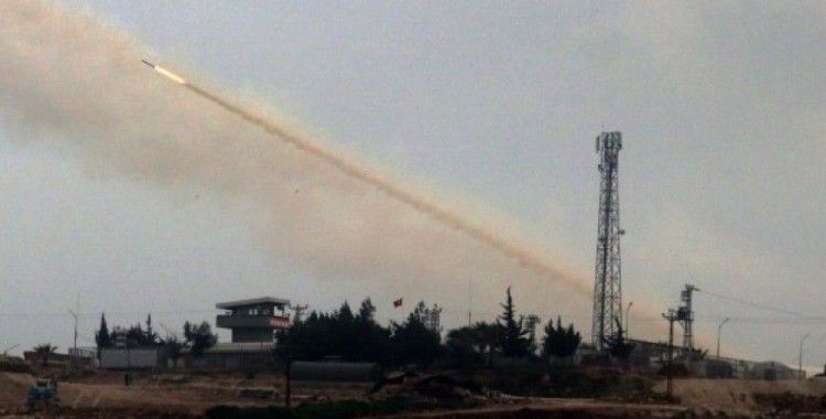 Afrin'deki terör hedefleri aralıksız vuruluyor 