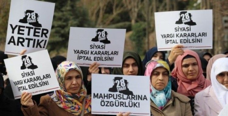 Diyarbakır'da '28 Şubat mahpusları serbest bırakılsın' talebi