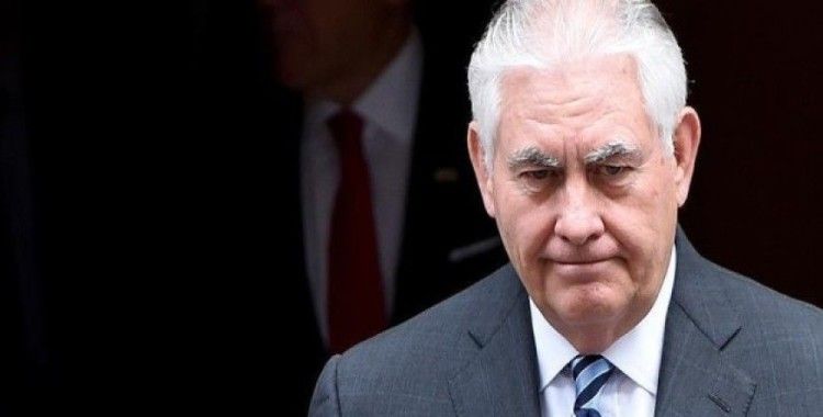 ABD Dışişleri Bakanı Tillerson'dan Irak ve Suriye açıklaması