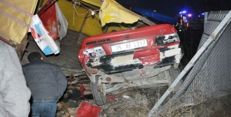 Afyonkarahisar'da trafik kazası, 2 ölü 