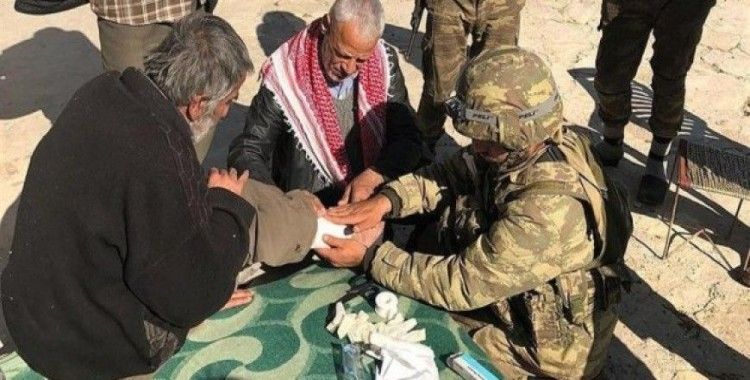 ​TSK Afrin'de yardım ve şifa dağıttı