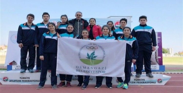 Osmangazili atletler olimpiyat barajını geçti