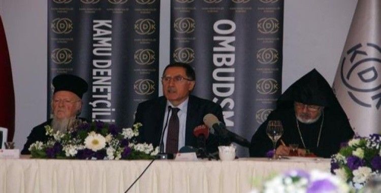 Ombudsman Şeref Malkoç dini grupların liderleriyle bir araya geldi