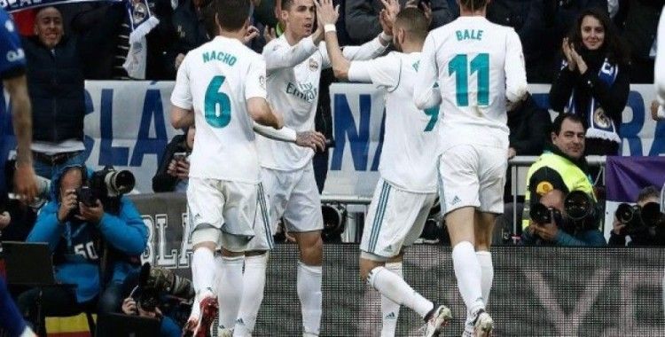 Real Madrid evinde farklı kazandı