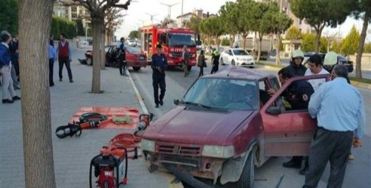 ​Denizli'de trafik kazası; 6 yaralı