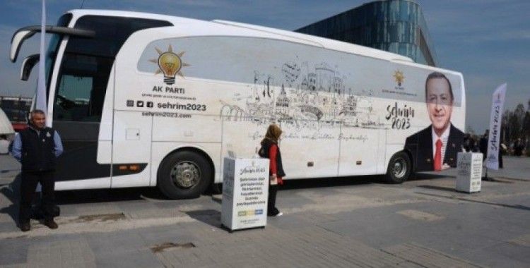 Şehrim 2023 otobüsünün ilk durağı Bursa oldu