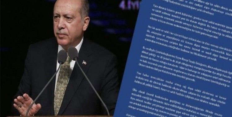 STK'lardan Cumhurbaşkanı Erdoğan'ın açıklamalarına destek