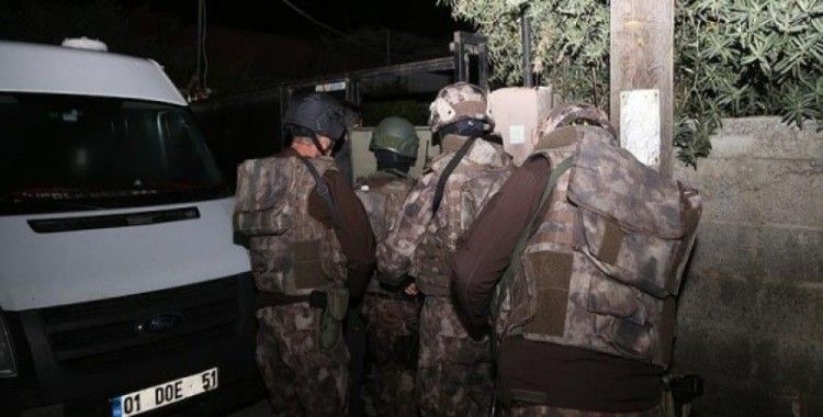 Adana'da terör operasyonu, 47 gözaltı