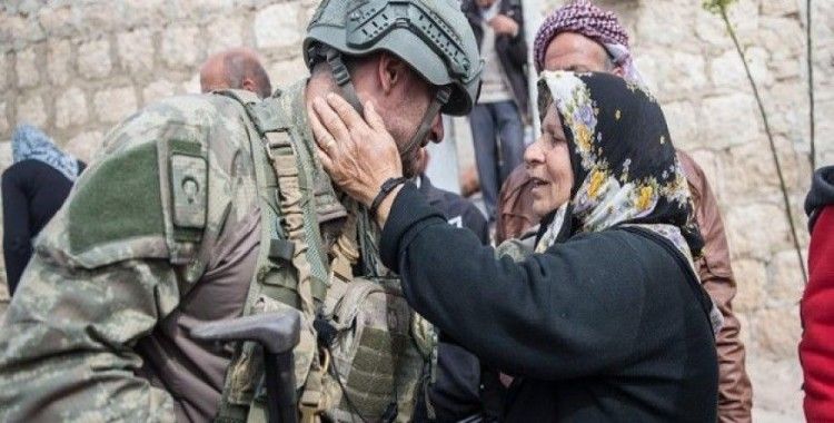 Türk askerini görünce kurban kestik