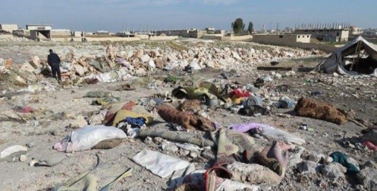 İdlib'deki sığınmacı kampına hava saldırısı, 10 ölü