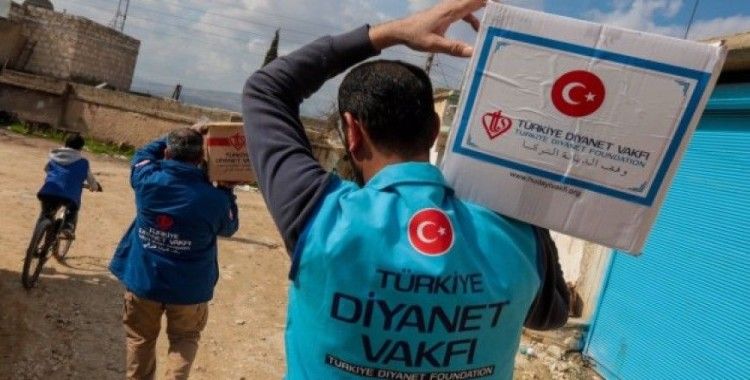 Türkiye Diyanet Vakfından Afrin'e yardım 