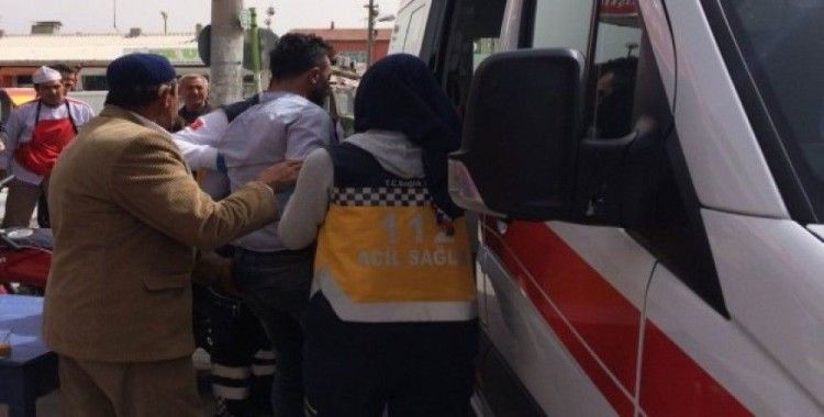 Konya'da yangında dumandan etkilenen 2 kişi hastaneye kaldırıldı