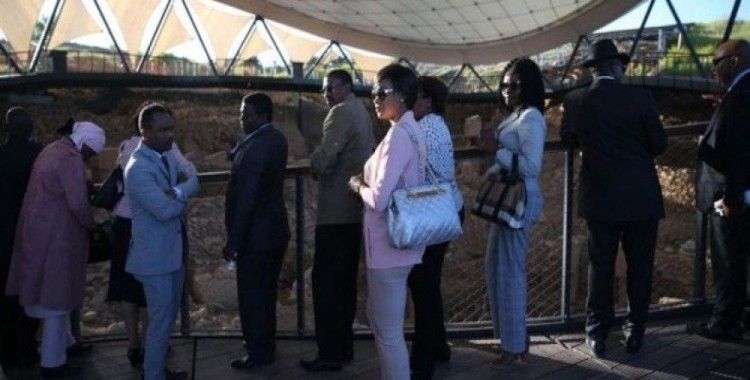 Afrika ülkelerinin büyükelçileri Göbeklitepe'yi ziyaret etti