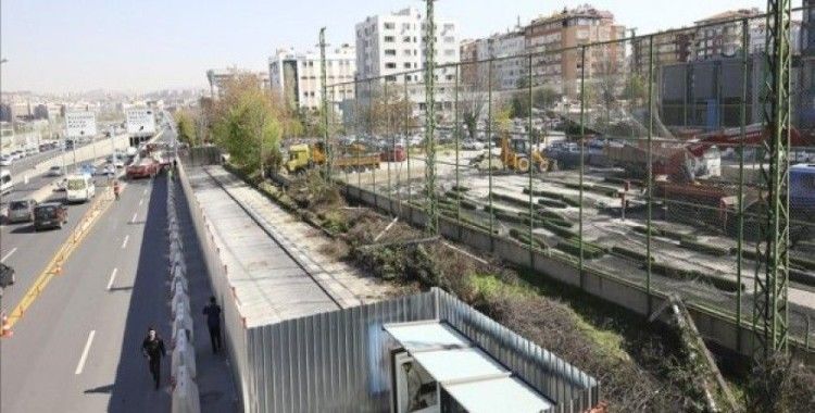 AKM-Kızılay metro hattı çalışmaları sürüyor