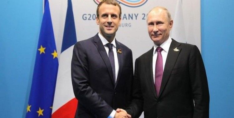Macron ve Putin telefonda Suriye'yi görüştü