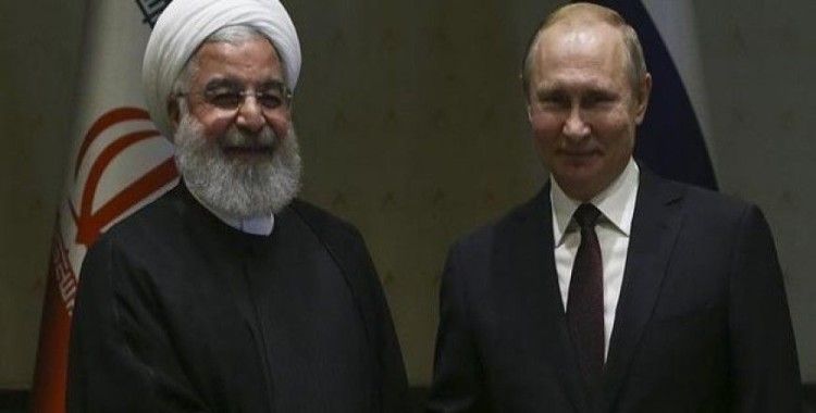 ​Putin ile Ruhani Suriye'yi görüştü