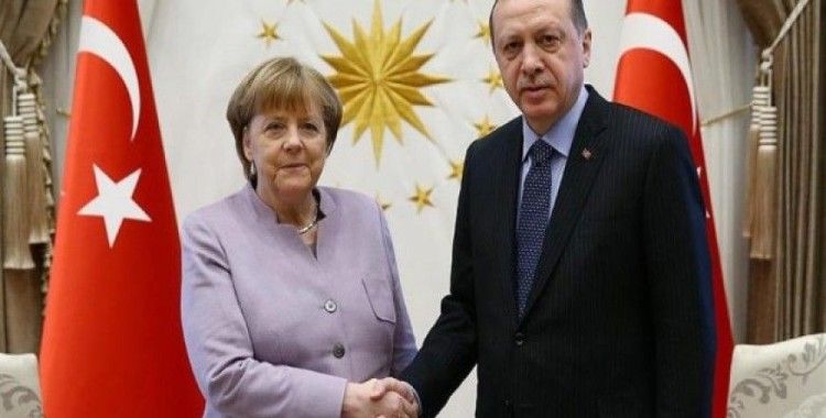 ​Erdoğan ve Merkel görüşmesinde 'toprak bütünlüğü' vurgusu