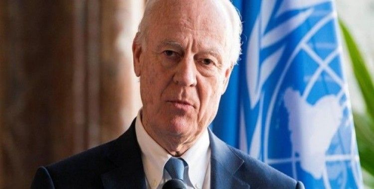 BM Suriye Özel Temsilcisi Mistura Ankara'da