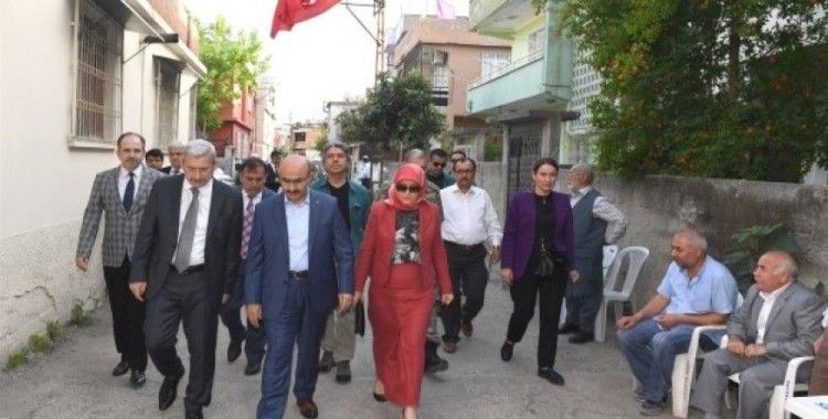 Vali Demirtaş, şehit ailesini ziyaret etti