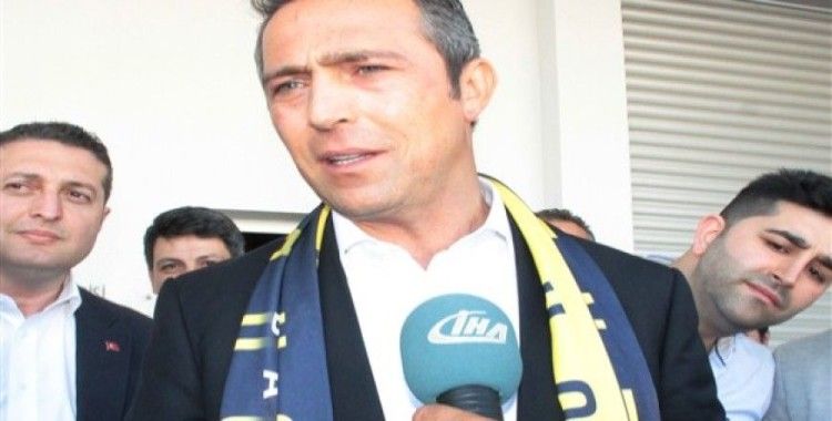 Ali Koç, Fenerbahçe - Beşiktaş derbisi sorularını yanıtsız bıraktı 