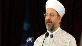 Diyanet İşleri Başkanı Erbaş, hutbe irad etti 