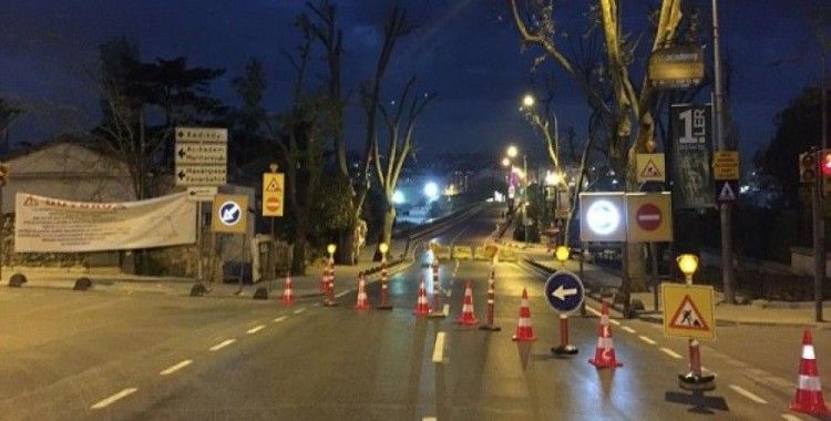 Tıbbiye caddesi 1 yıl trafiğe kapatıldı