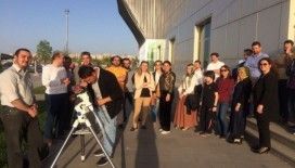 Astronomi meraklıları Bilm Merkezine
