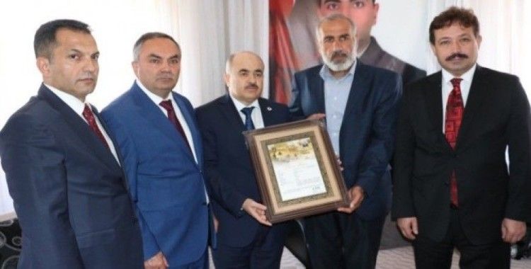Şehit ailesine Cumhurbaşkanı adına Şahadet Belgesi verildi