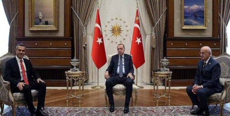 ​Cumhurbaşkanı Erdoğan, Uluçay'ı kabul etti