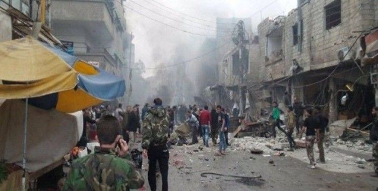Suriye'de hava saldırısı, 36 ölü