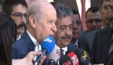 Bahçeli'den 'CHP adayı' yorumu