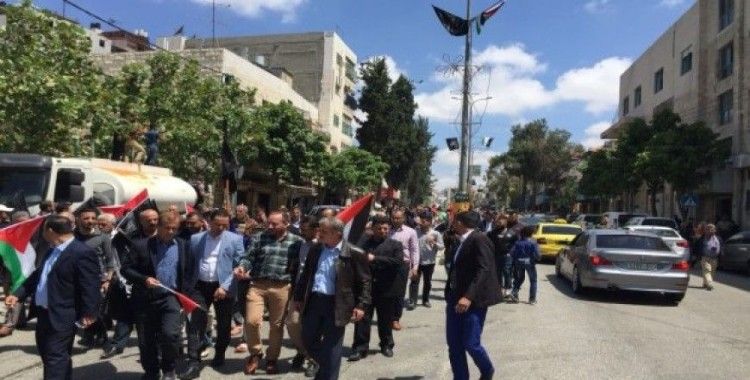 ABD Ramallah'ta protesto edildi