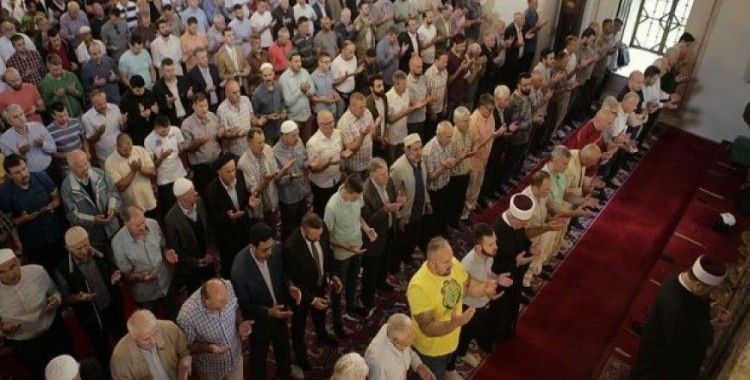 Bosna Hersek'te Filistinli şehitler için gıyabi cenaze namazı