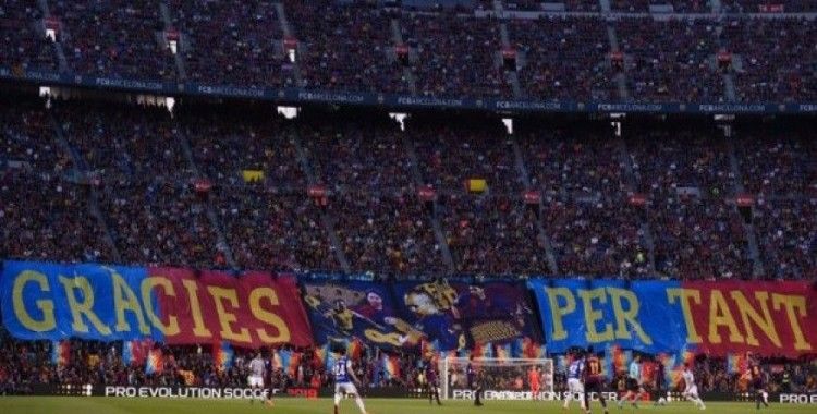 Barcelona Iniesta'yı galibiyetle uğurladı