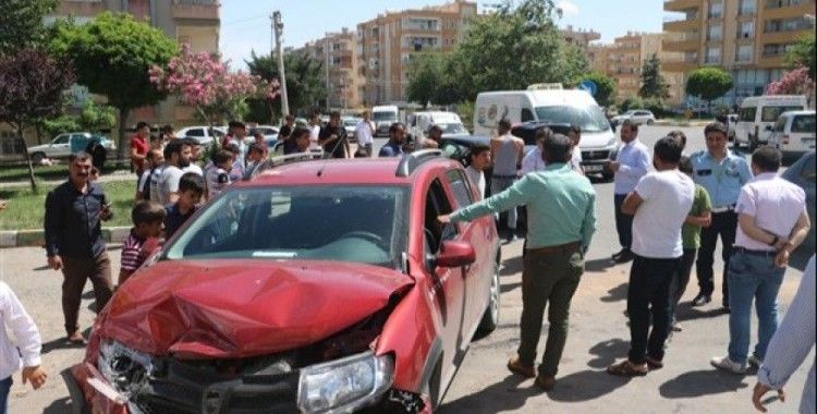 Şanlıurfa'da trafik kazası, 2 yaralı
