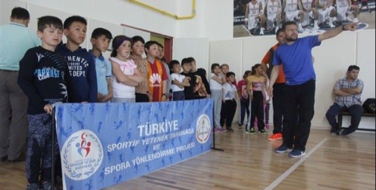 Erzincan'da geleceğin sporcuları keşfediliyor