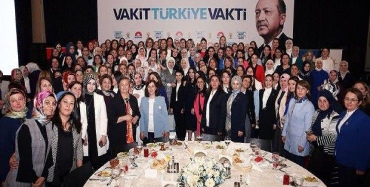Emine Erdoğan, kadın milletvekili adaylarıyla iftarda buluştu