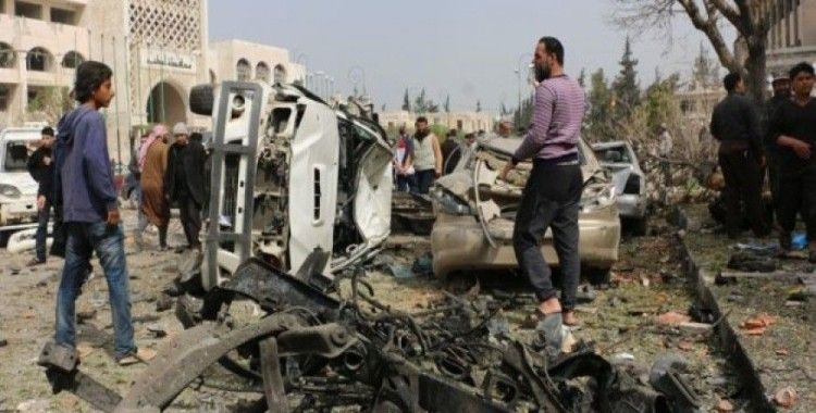 İdlib'de patlama, 2 ölü 50 yaralı