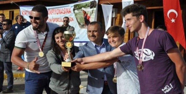Türkiye Rafting Şampiyonası, ödül töreniyle sona erdi