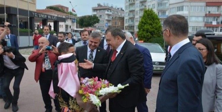 ​Orman ve Su İşleri Bakanı Veysel Eroğlu Sinop'ta