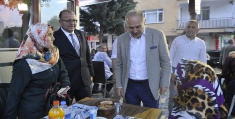 CHP'li Gök, şehit yakınları ve gazilerle iftar yaptı