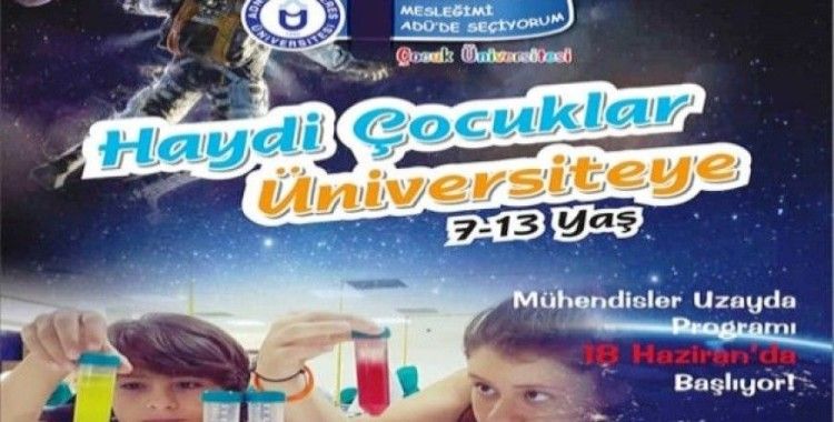 ADÜ Çocuk Üniversitesi 2018 programı başlıyor