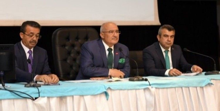 Mersin Büyükşehir Belediye Meclisi toplandı