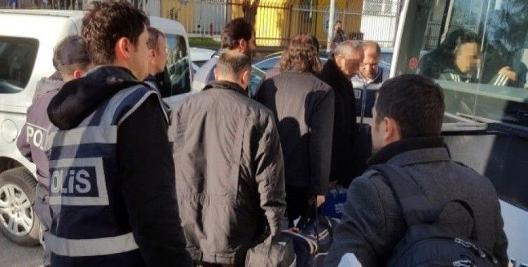 Uşak merkezli Fetö operasyonunda 10 kişi tutuklandı