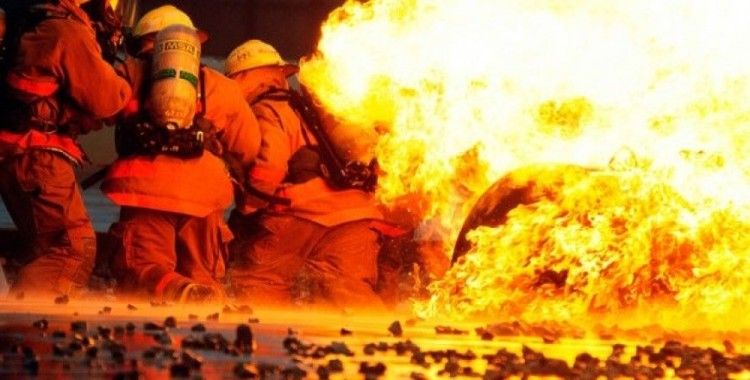 Başkent'te işçilerin kaldığı barakada korkutan yangın