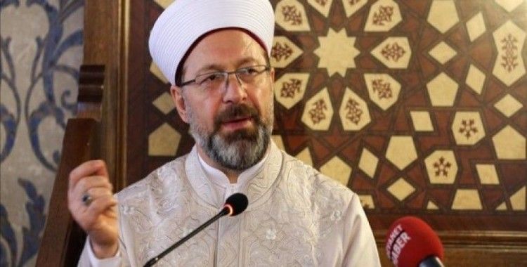 Diyanet İşleri Başkanı Erbaş'tan bayram mesajı