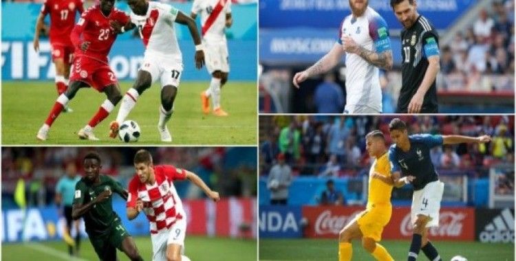 Dünya Kupası üçüncü günü maçları tamamlandı