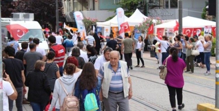 Eskişehir'den demokratik seçim manzaraları